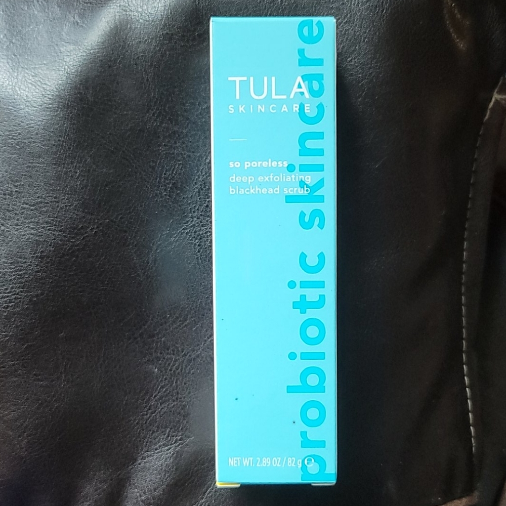Tula so poreless deep exfoliating blackhead scrub
